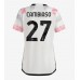 Maillot de foot Juventus Andrea Cambiaso #27 Extérieur vêtements Femmes 2023-24 Manches Courtes